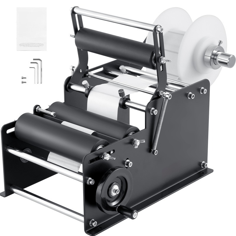 Label Applicator Manual - Ręczny aplikator etykiet do okrągłych butelek