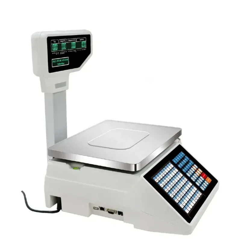 Weighing Scale Label Printer - Elektroniczna waga cyfrowa z drukarką kodów