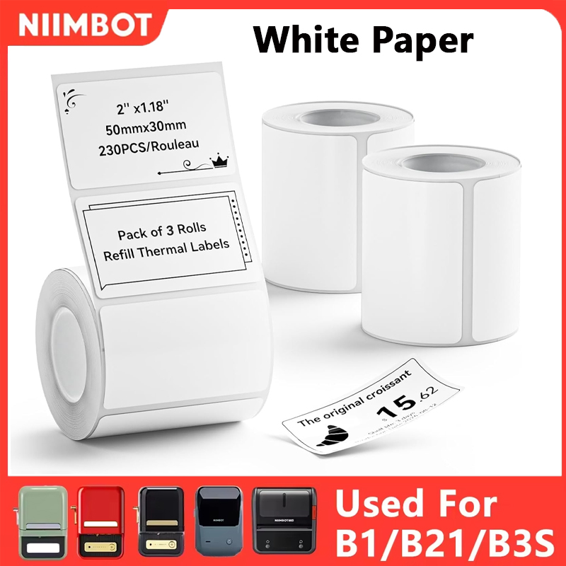 Label Applicator Manual - Niimbot B1 Mini przenośna drukarka termiczna