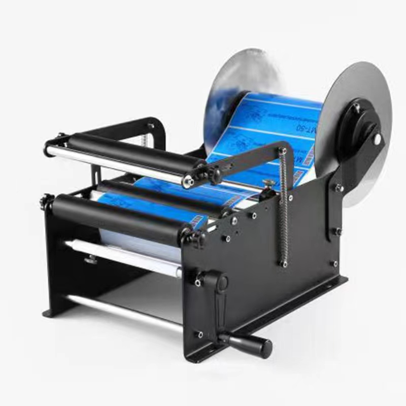 Label Applicator Manual - Mała, ręczna maszyna do etykietowania butelek,