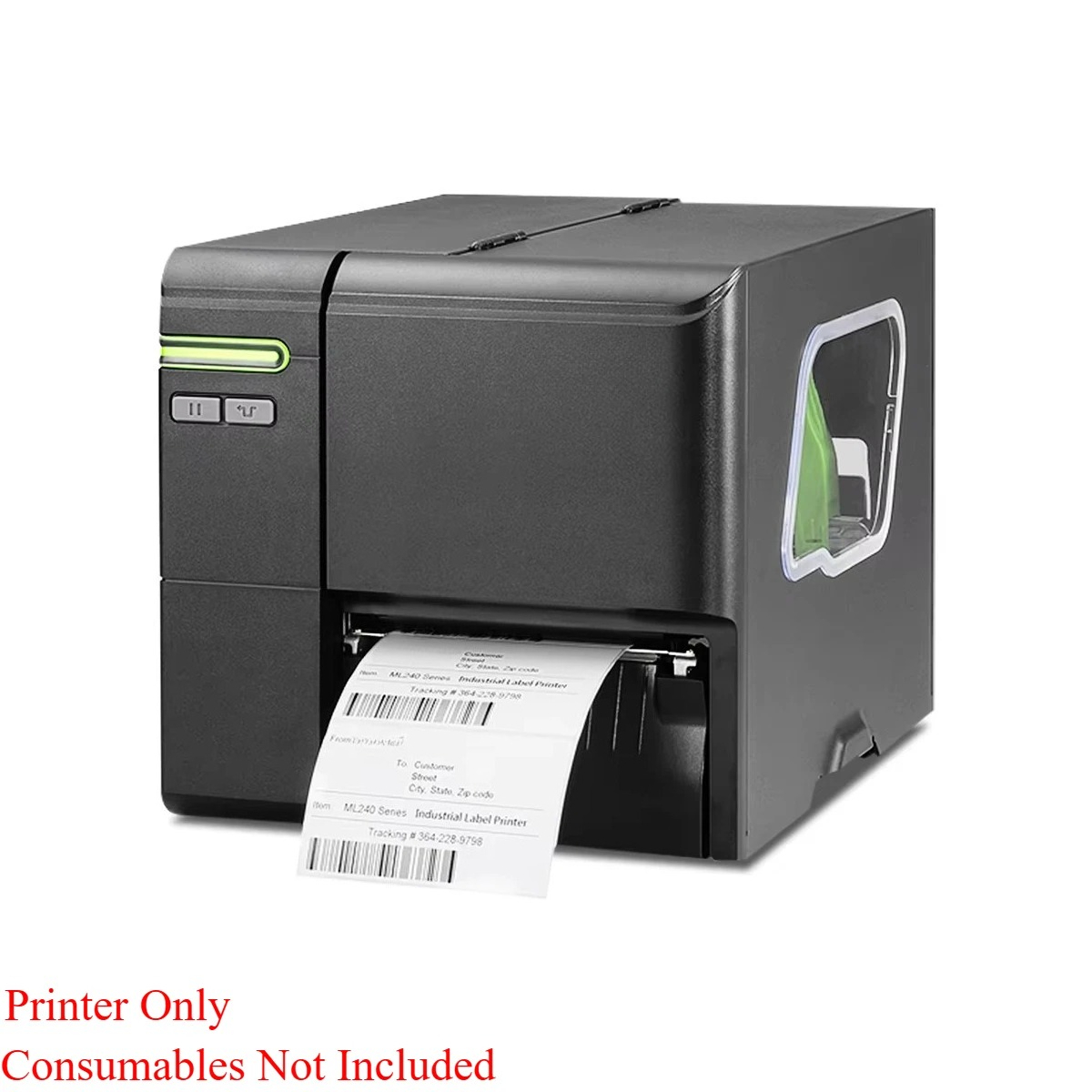 Thermal Label Printer 4 Inch 300Dpi - Przemysłowa termiczna drukarka kodów kreskowych ML240