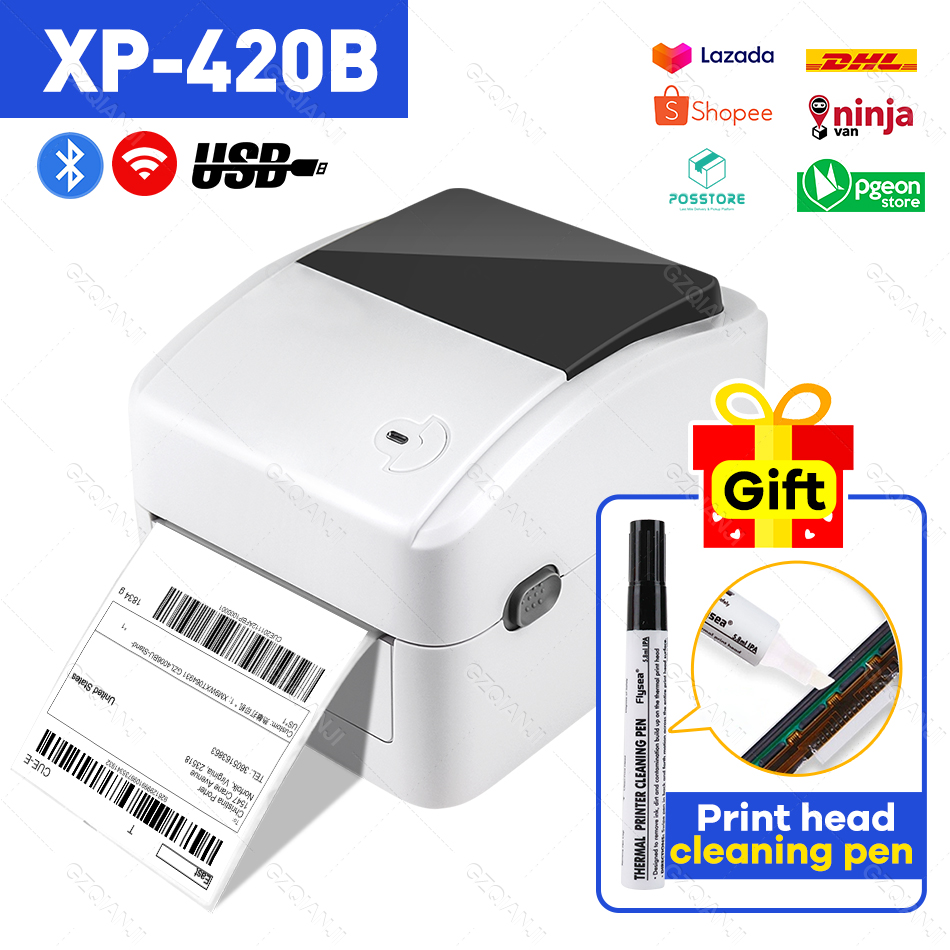Barcode Label Printer Industrial - XP-420B etykieta transportowa drukarki 4 cal