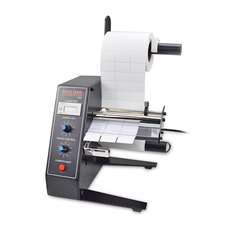 Label Dispenser Automatic - Inteligentny, automatyczny dozownik etykiet z przezroczystym