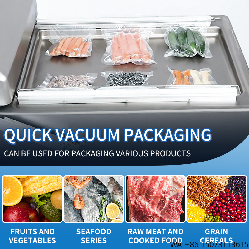 Vacuum Sealer Chamber Commercial - Zgrzewarka próżniowa komercyjna DZ-500 z podwójną