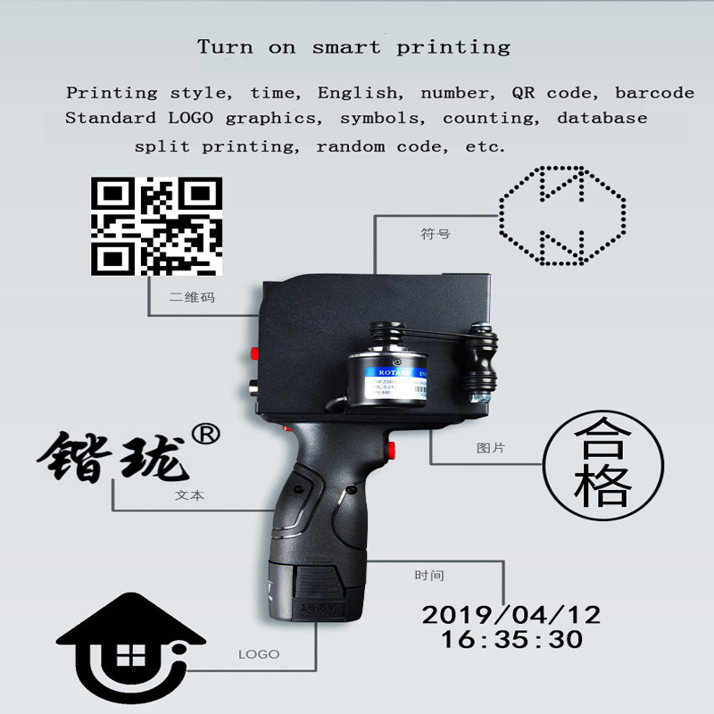Ręczna inteligentna drukarka a – Coding Machine Date Printer Inkjet recenzja i cena