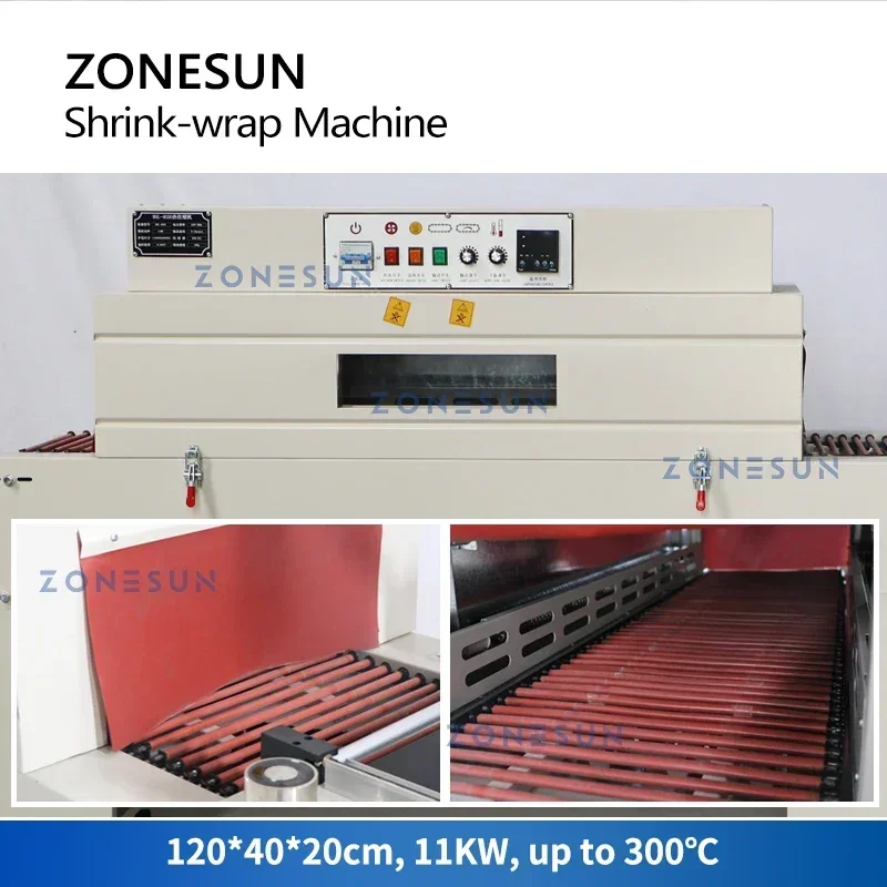 ZONESUN ZS-SPL3 Automatyczna z – Shrink Wrap Machine Heat Tunnel recenzja i cena