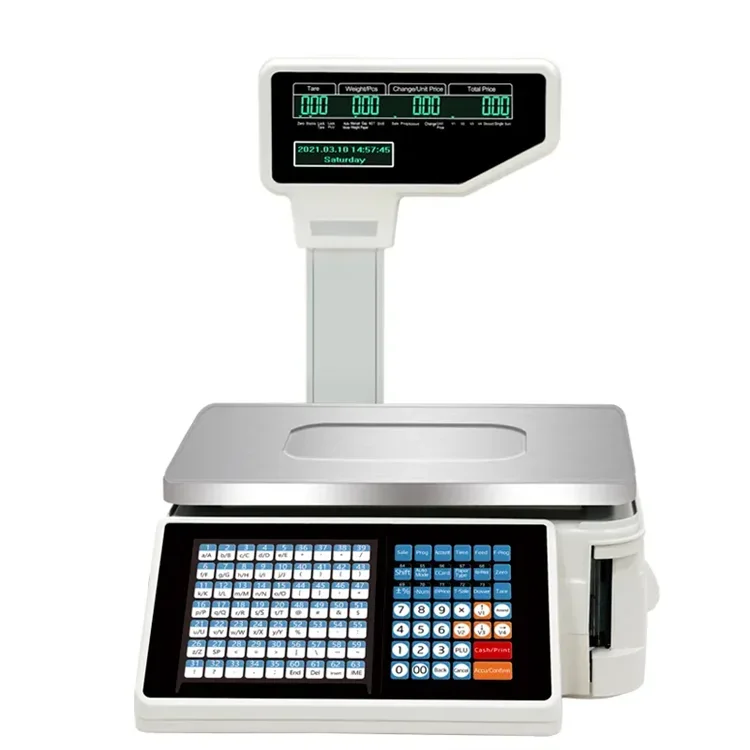 Elektroniczna waga cyfrowa z d – Weighing Scale Label Printer recenzja i cena