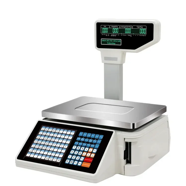 Elektroniczna waga cyfrowa z d – Weighing Scale Label Printer recenzja i cena