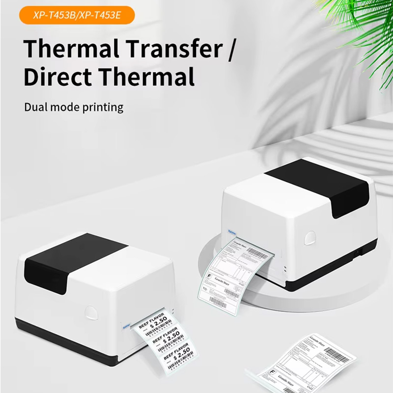 XP-T453B T453E Termotransferow – Thermal Label Printer 4 Inch 300Dpi recenzja i cena