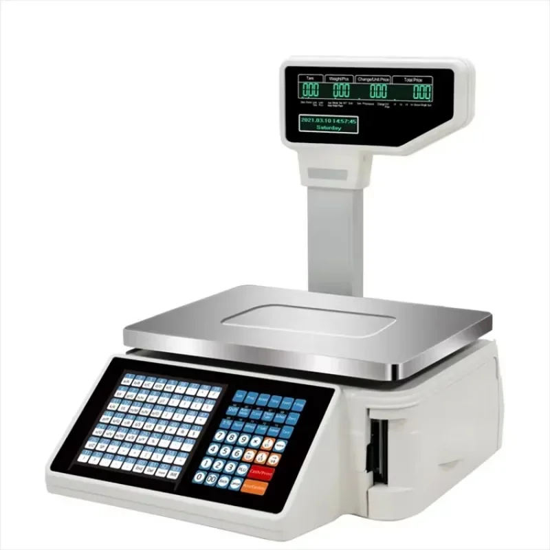 Waga sklepowa wielofunkcyjna z – Weighing Scale Label Printer recenzja i cena
