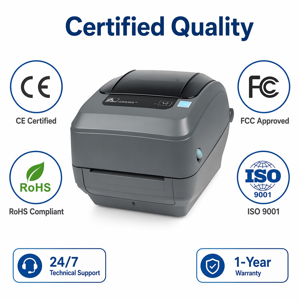 GX430T – drukarka kodów kresko – Thermal Label Printer 4 Inch 300Dpi recenzja i cena