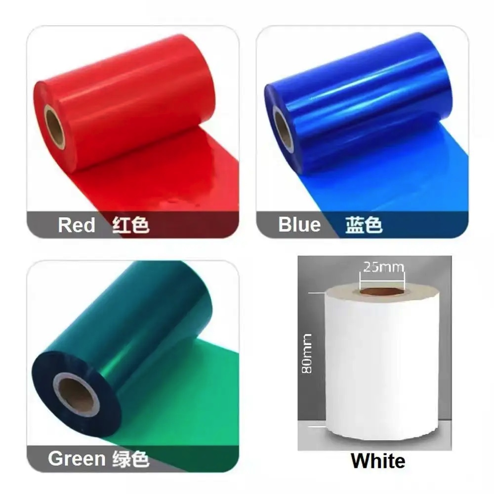 Czerwona/biała/niebieska/zielo – Thermal Transfer Ribbon 110Mm recenzja i cena