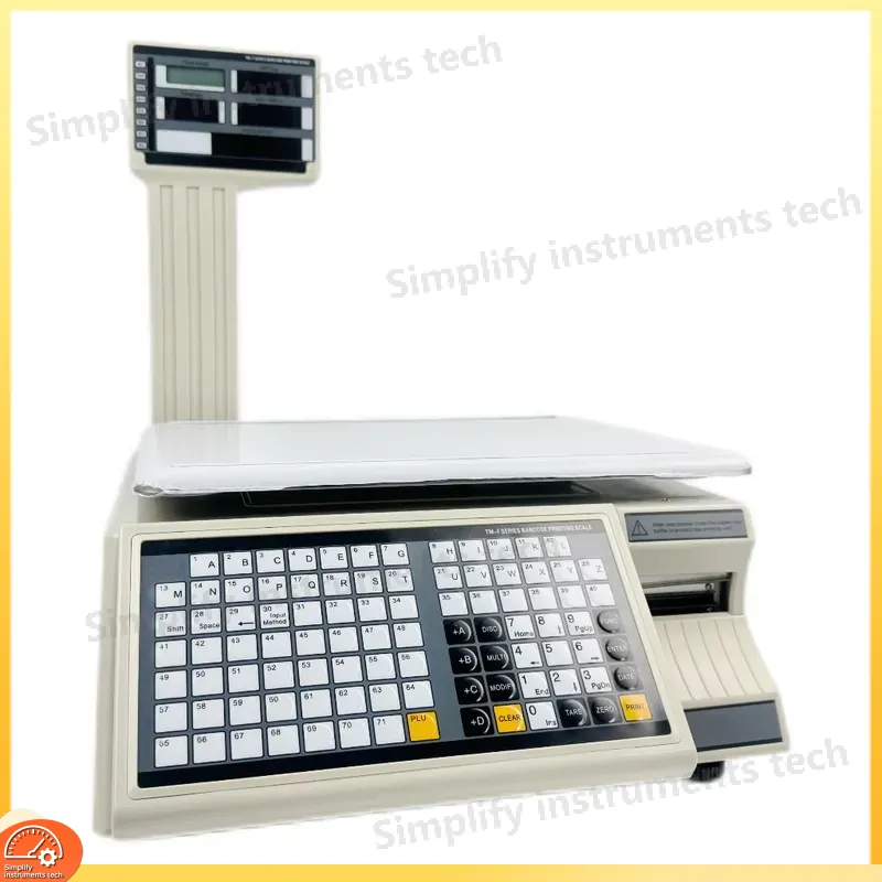 Waga elektroniczna z podwójną  – Weighing Scale Label Printer recenzja i cena