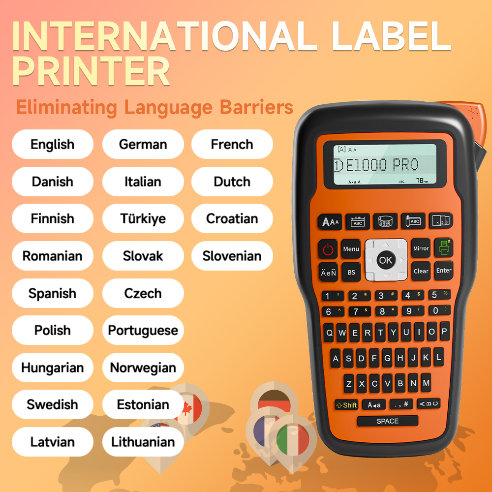 Drukarka etykiet E1000 PRO TZ2 – Barcode Label Printer Industrial recenzja i cena