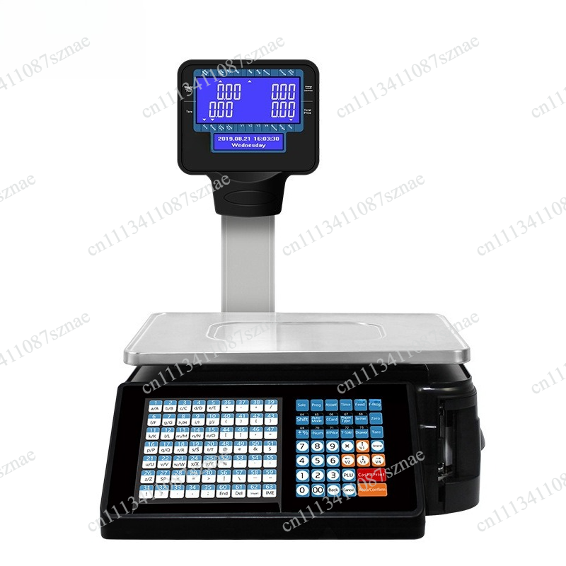 Wielojęzyczna waga z drukarką  – Weighing Scale Label Printer recenzja i cena