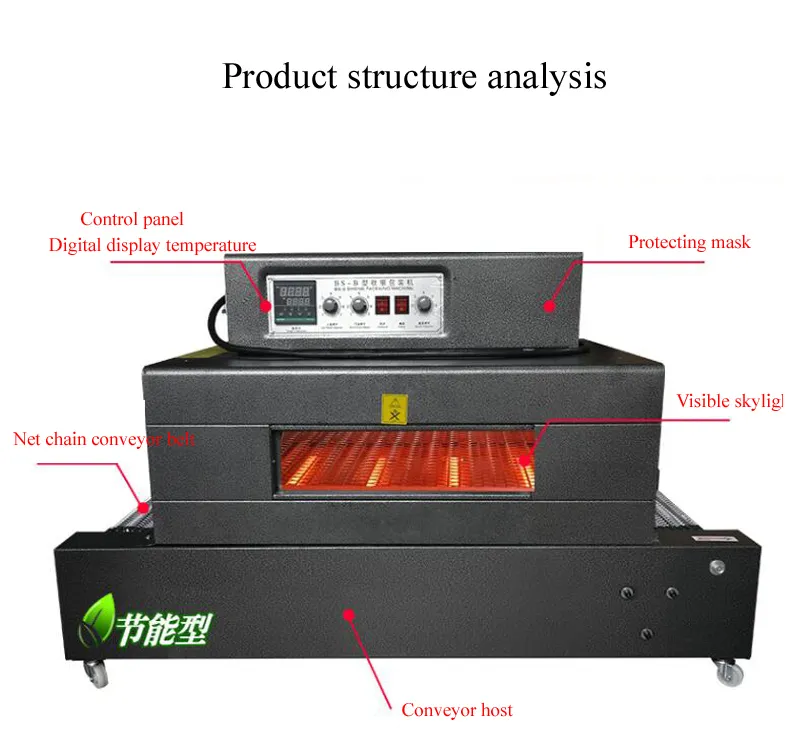 Tunel termokurczliwy do pakowa – Shrink Wrap Machine Heat Tunnel recenzja i cena