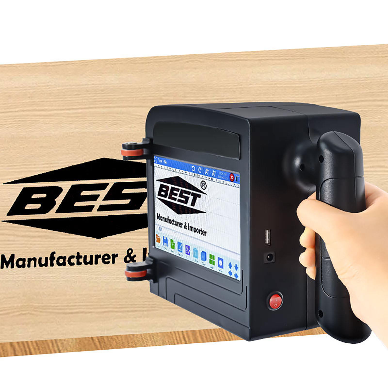 ZM-C100 – przenośna, ręczna dr – Coding Machine Date Printer Inkjet recenzja i cena