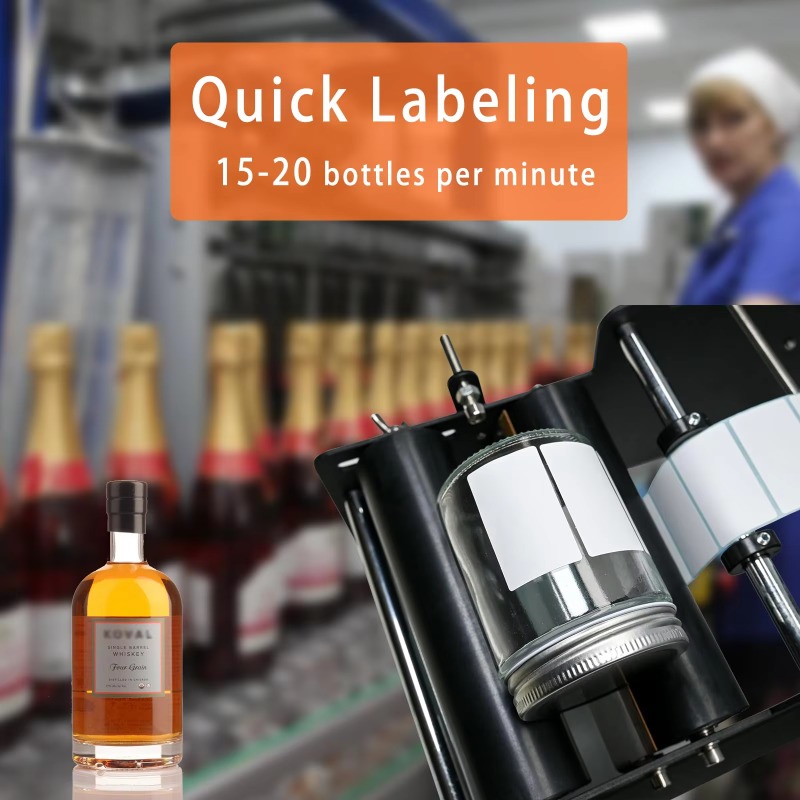 Ręczna okleiniarka do okrągłyc – Label Applicator Manual recenzja i cena