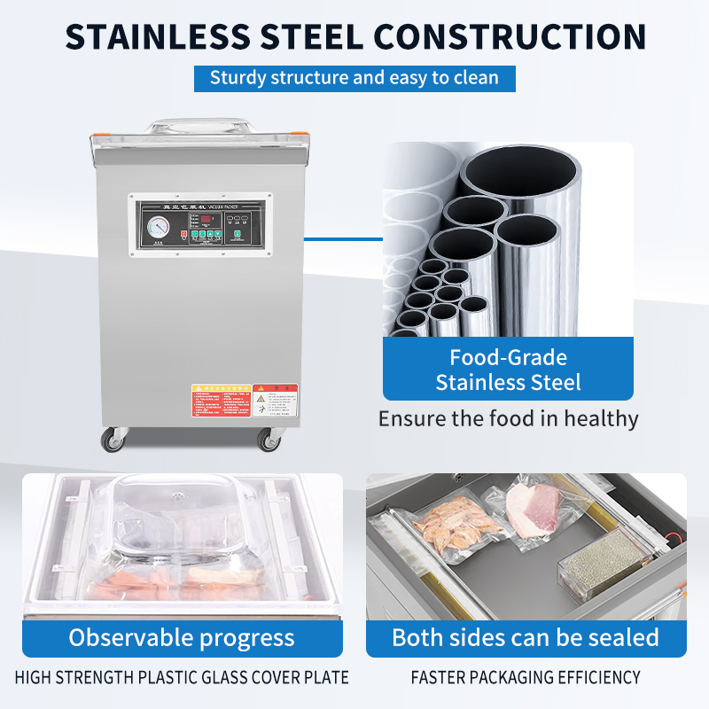 DZ-500 Pionowa Jednokomorowa Z – Vacuum Sealer Chamber Commercial recenzja i cena