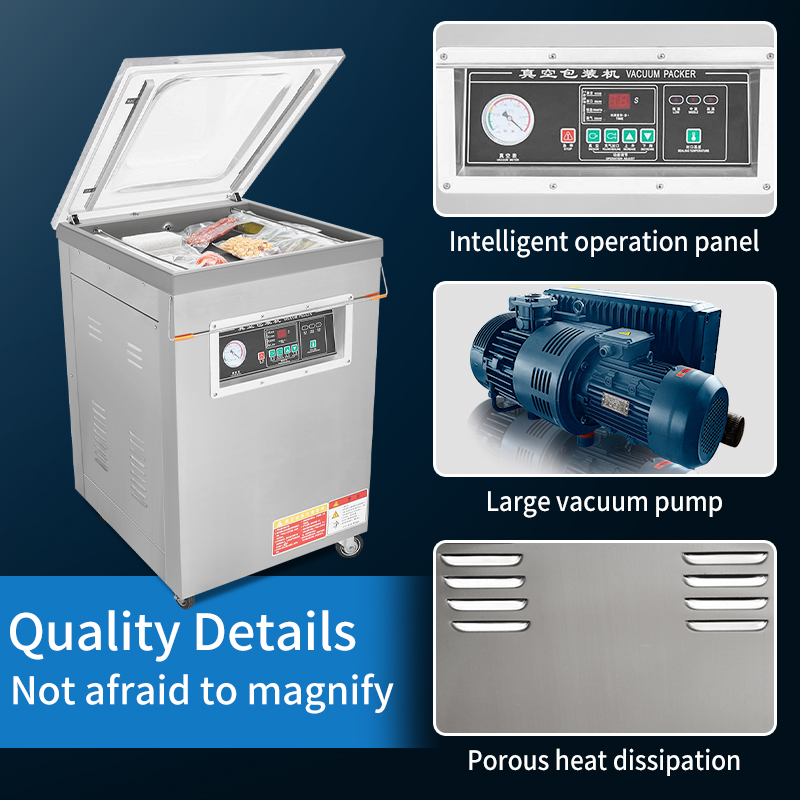 DZ-500 Pionowa Jednokomorowa Z – Vacuum Sealer Chamber Commercial recenzja i cena