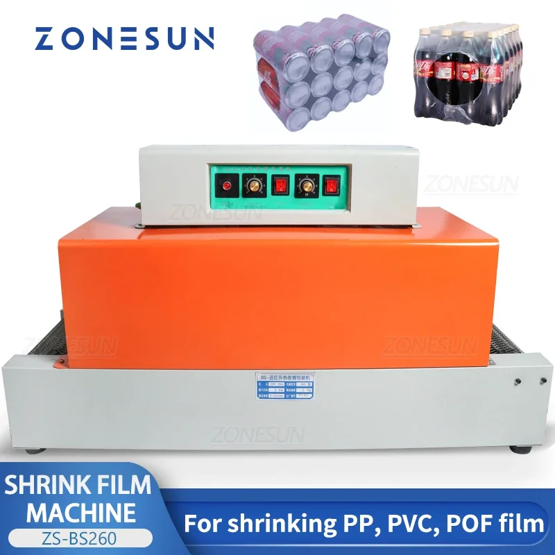 ZONESUN ZS-BS260 Maszyna do te – Shrink Wrap Machine Heat Tunnel recenzja i cena