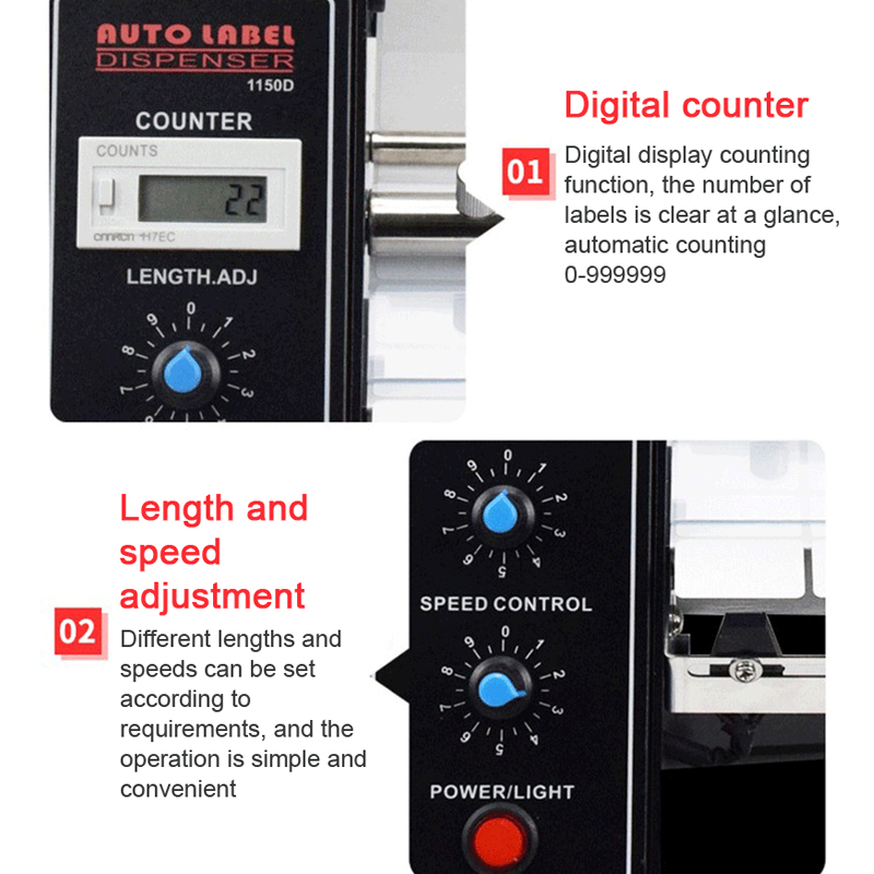 Inteligentny, automatyczny doz – Label Dispenser Automatic recenzja i cena