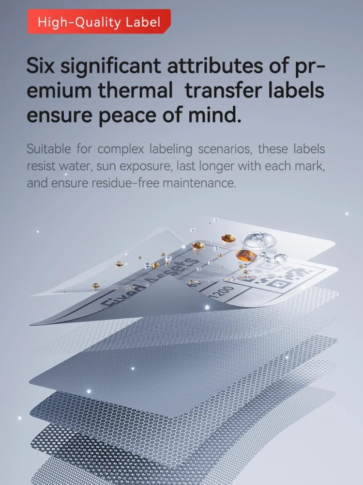 Papier termotransferowy do dru – Barcode Label Printer Industrial recenzja i cena