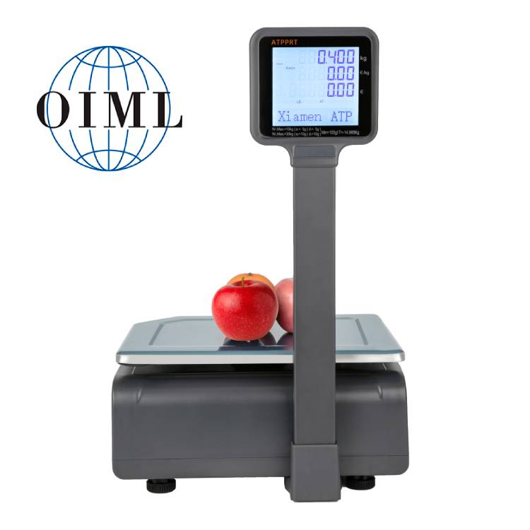 Cyfrowa waga z drukarką – waga – Weighing Scale Label Printer recenzja i cena