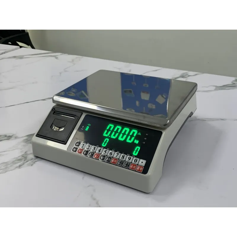 Inteligentna waga elektroniczn – Weighing Scale Label Printer recenzja i cena