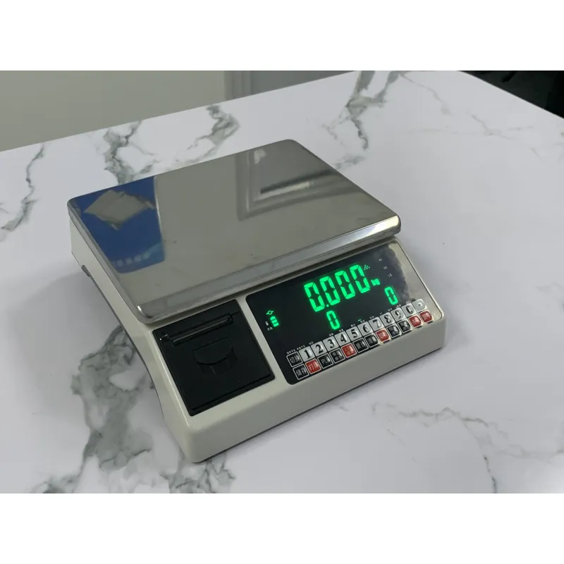 Inteligentna waga elektroniczn – Weighing Scale Label Printer recenzja i cena