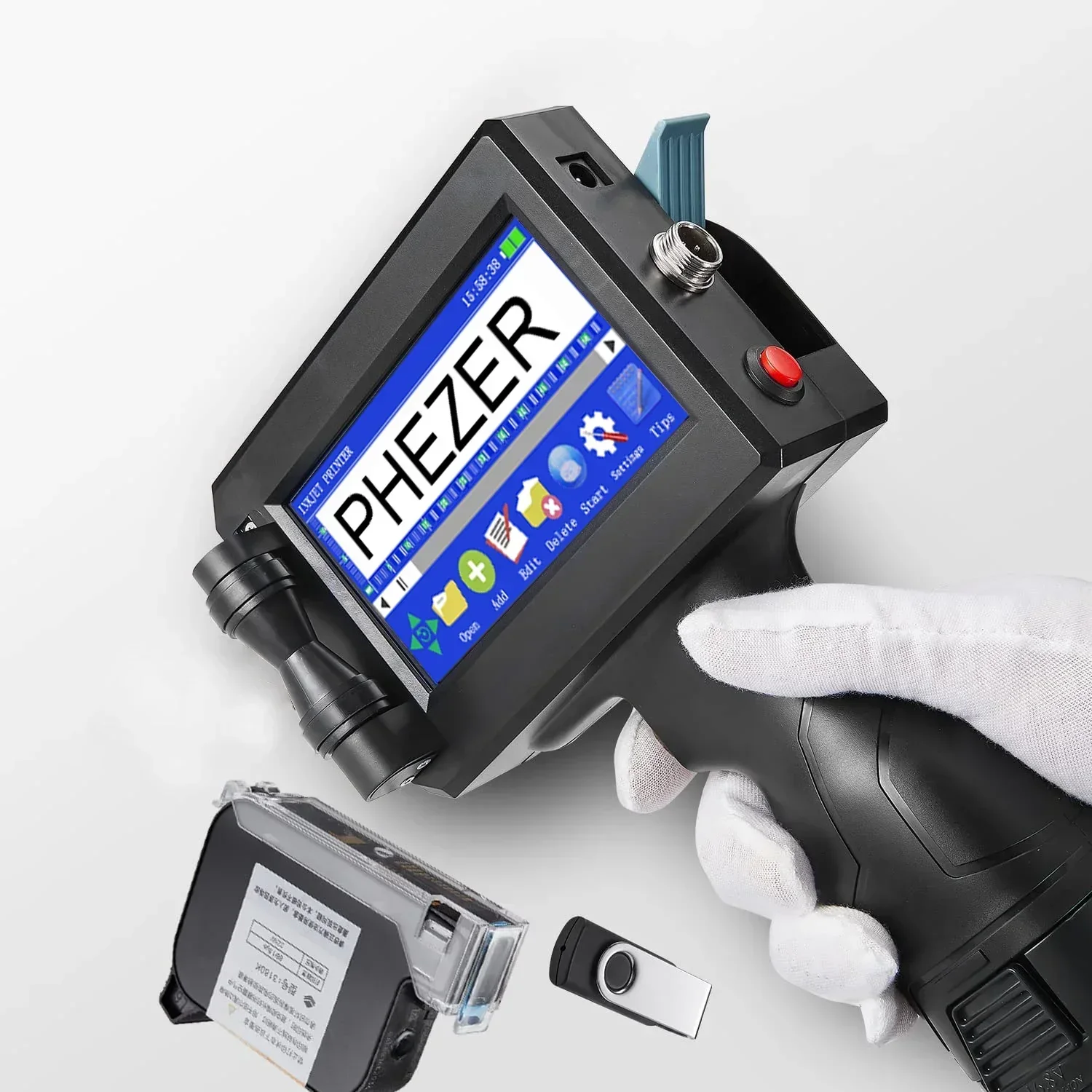 Drukarka atramentowa ręczna Ph – Barcode Label Printer Industrial recenzja i cena