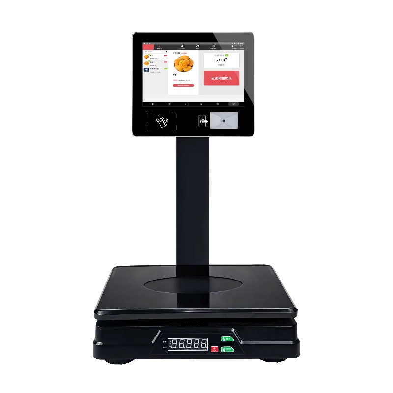 Waga kasowa cyfrowa 15kg 30kg  – Weighing Scale Label Printer recenzja i cena