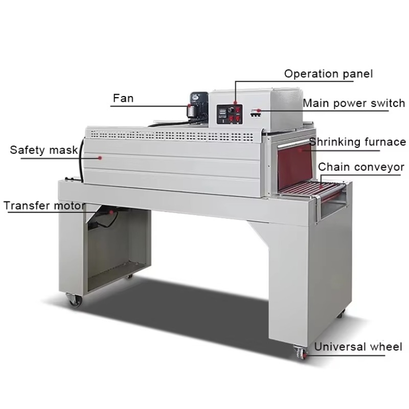 Maszyna do pakowania w folii t – Shrink Wrap Machine Heat Tunnel recenzja i cena
